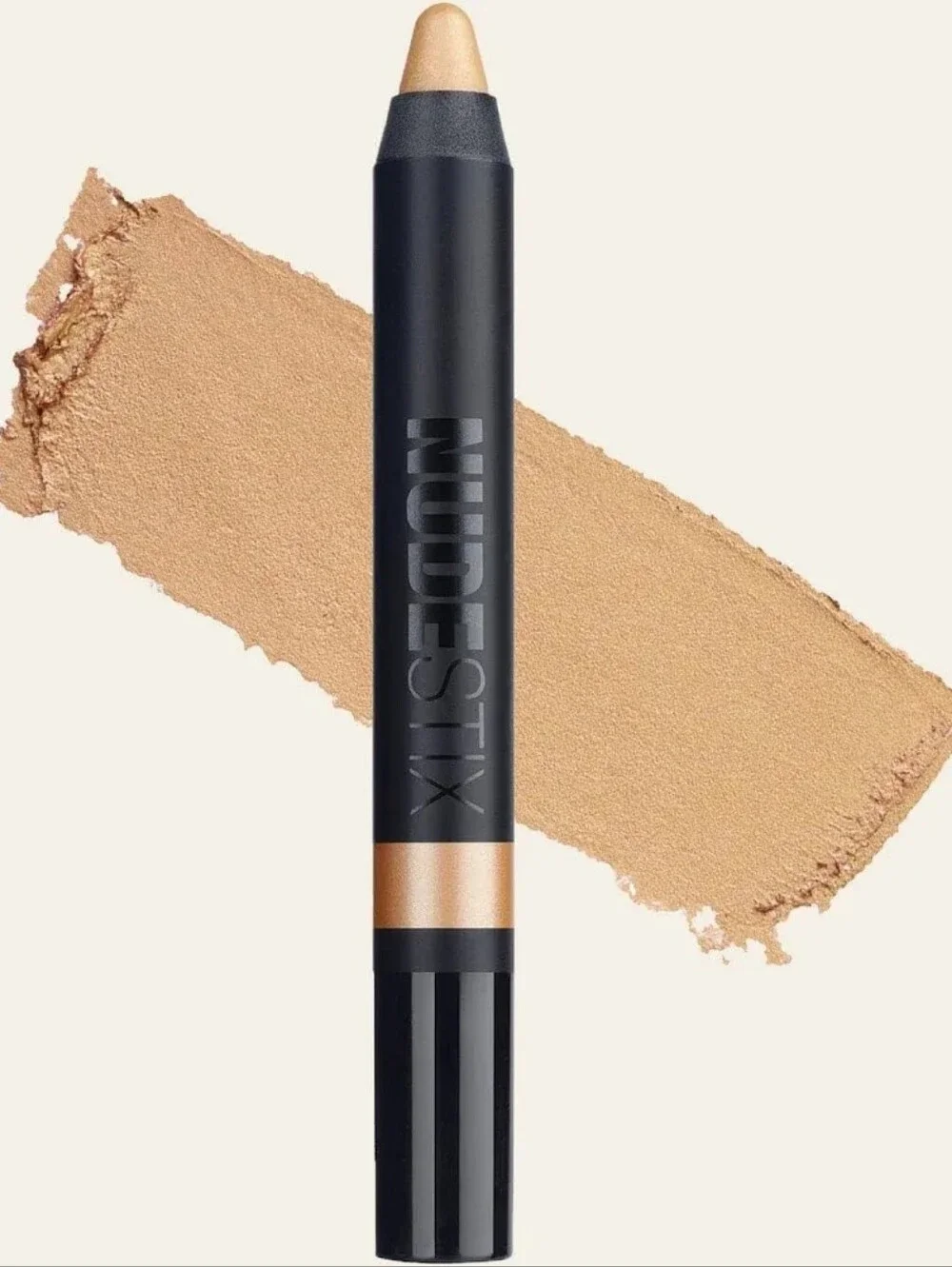 Nudestix Makeup Metallic Soft Gold Cream Eyeshadow Stick - Gilt - NEW